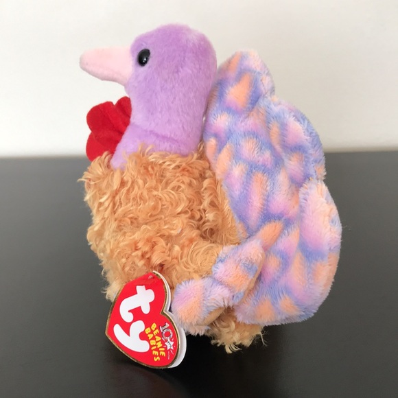 TY Beanie Baby Tommy The Turkey - Picture 3 of 12